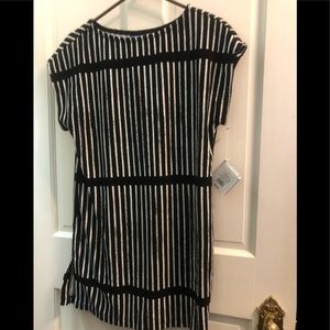 Target striped dress NWT